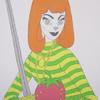 Chris Warrington
Judith (Strawberry, Sweater and Sword)
2010
Acrylic paint on canvas
30" x 40"