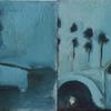 Jonathan Podwil
LA Palms/Baghdad Palms
2003
oil/linen
10" x 24"
