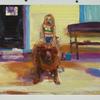 Angela Dufresne
Dog on Porch with Girl on its’ Back
2010
Oil on panel
20” x 22”
